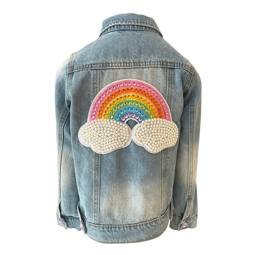 Nanette Rainbow Denim Jacket